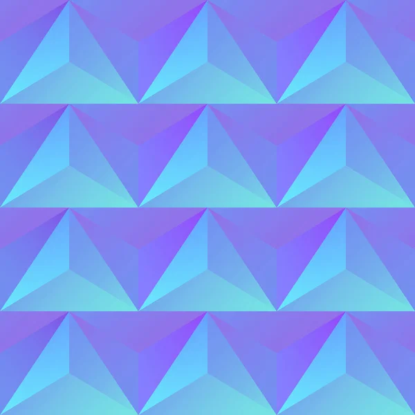 Couleur pourpre triangle motif sans couture — Image vectorielle