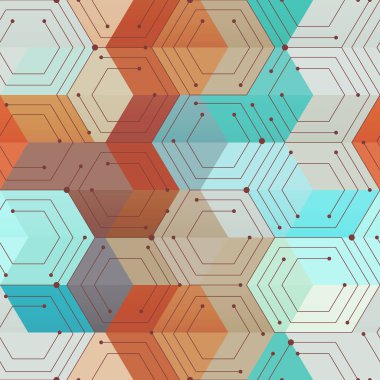 teknoloji geometrik seamless modeli