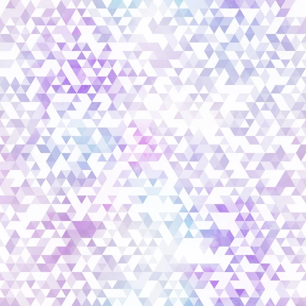 Purple triangle seamless pattern — Stock Vector