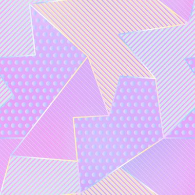 Holografi kumaş seamless modeli