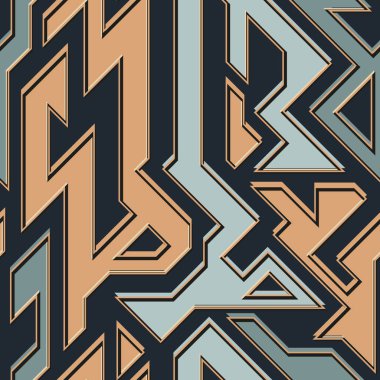 kentsel geometrik seamless modeli