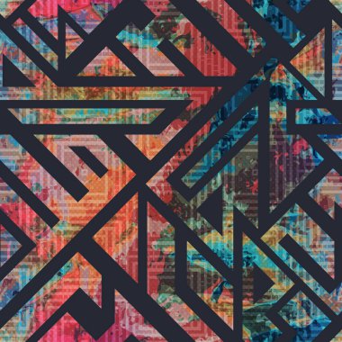 Paslı renk seamless modeli