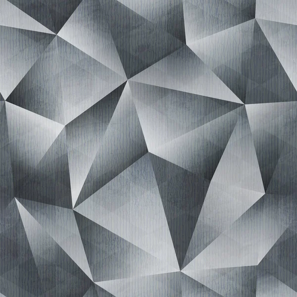 Modèle de triangle grunge monochrome — Image vectorielle