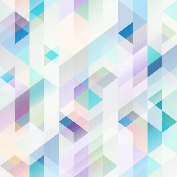 Pastel renk geometrik desen — Stok Vektör