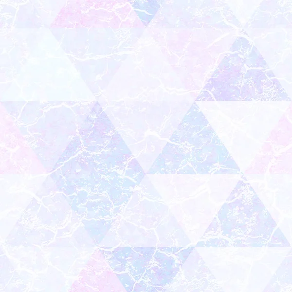 Patrón de triángulo de color pastel con efecto grunge . — Archivo Imágenes Vectoriales