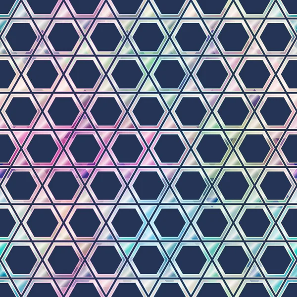 Astratto modello geometrico mosaico . — Vettoriale Stock