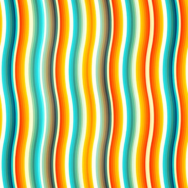 Rainbow kurvor seamless mönster — Stockfoto
