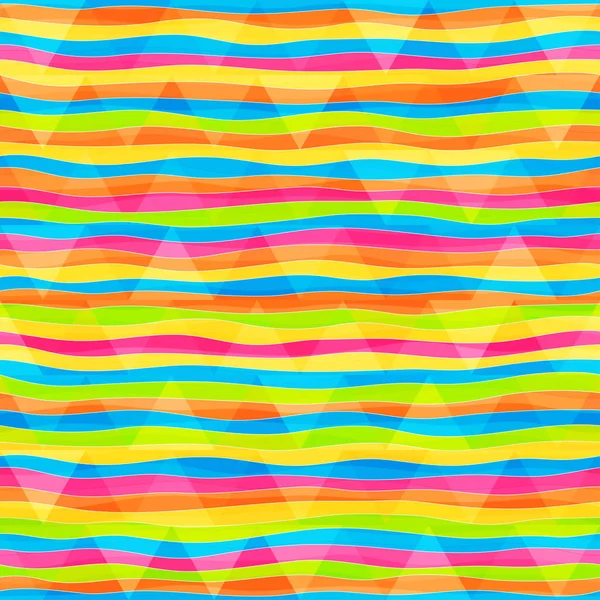 Rainbow linjer seamless mönster — Stockfoto