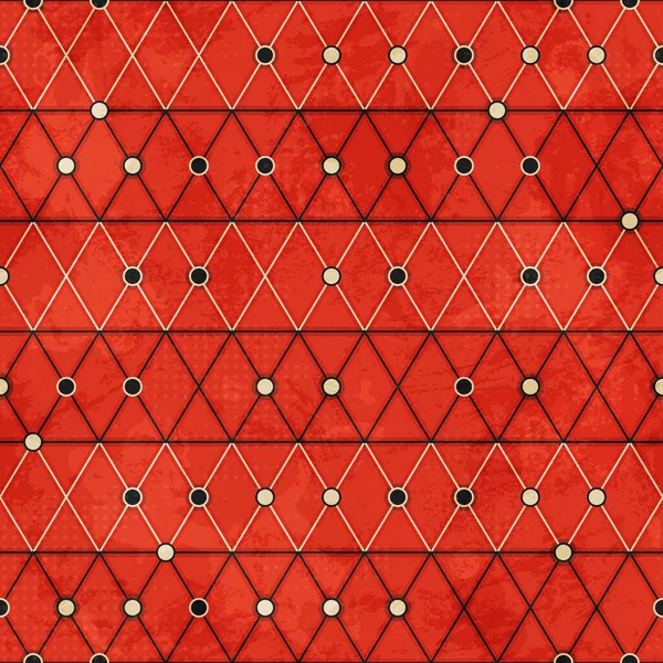 Mosaico rojo patrón sin costura — Foto de Stock