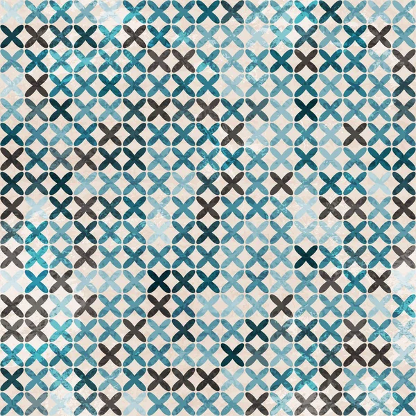 Stoff blaues nahtloses Muster — Stockfoto