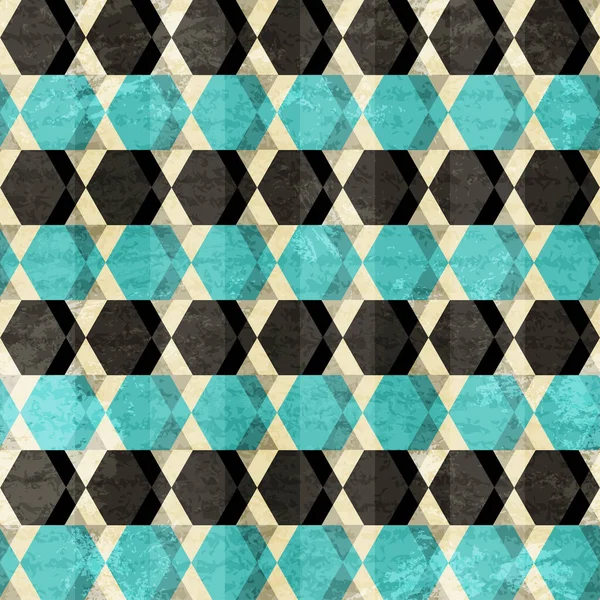 Retro rhombus seamless pattern — Stock Photo, Image