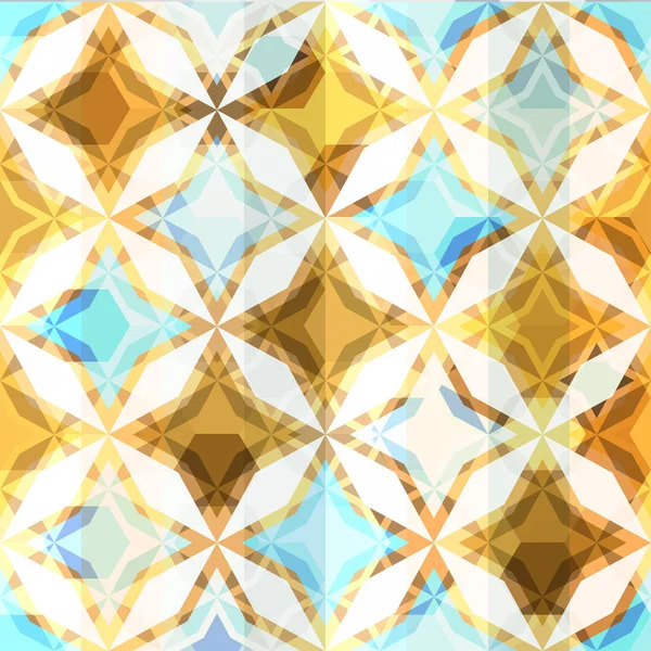 Vintage mosaic star seamless — Stock Photo, Image