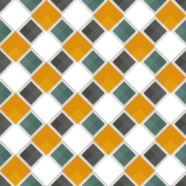 Retro mozaik seamless modeli