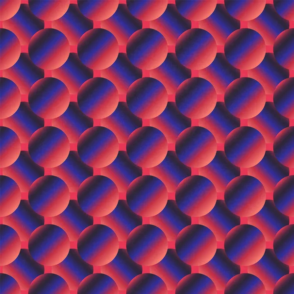 Retro Lila Farbe Kreis Muster — Stockvektor