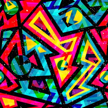 Psikedelik labirent kusursuz desen