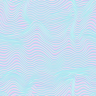 Hologram kablo dalga deseni (10 vektör dosyası))