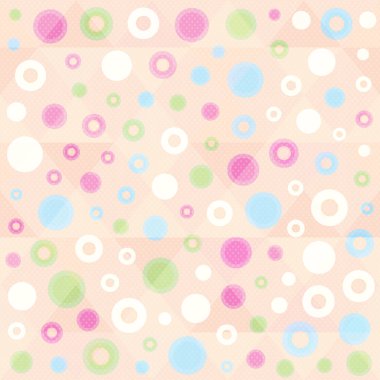 Geometrik nokta deseni (vektör 10)