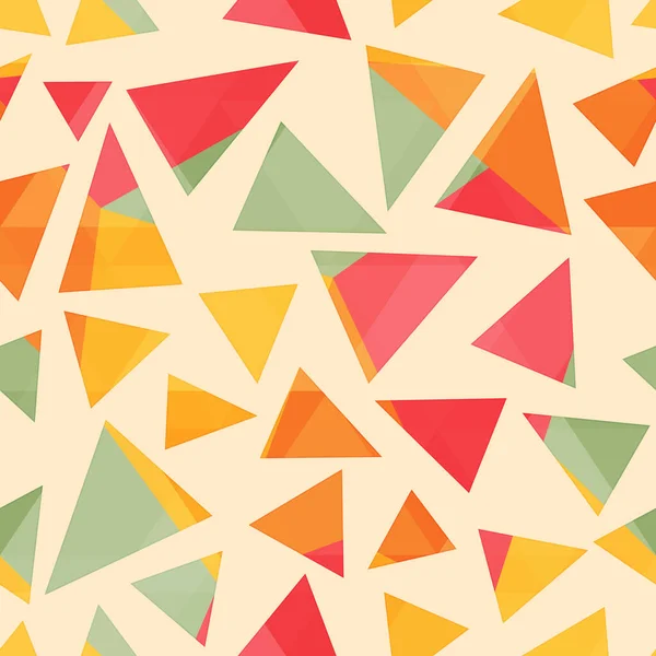 Цветной Треугольник Бесшовный Узор Eps Векторный Файл — стоковое фото