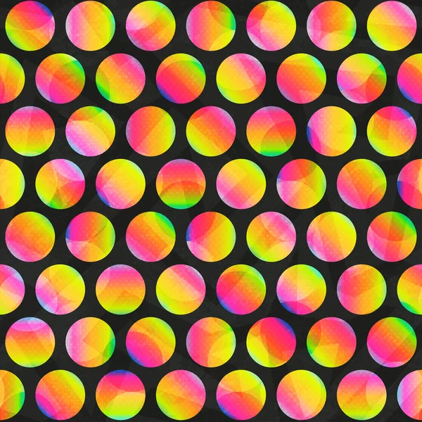 Cerchio Arcobaleno Modello Senza Soluzione Continuità — Foto Stock