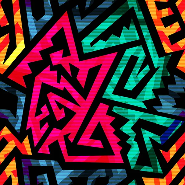 Bright Tribal Seamless Pattern — Stock Photo, Image