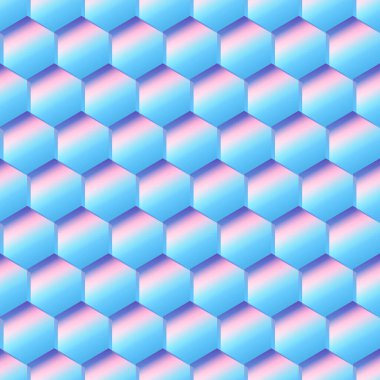 Mavi hücre pürüzsüz desen (10 vektör dosyası içerir)