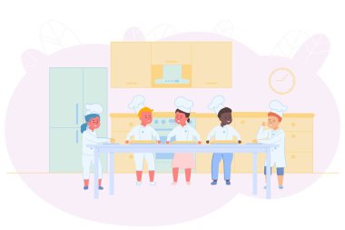 Çocuklar, Çocuk Milletleri Hamur Söndürüyor.