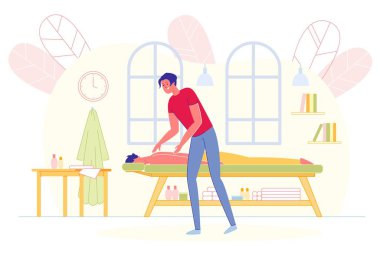 Arkadaş Canlısı Adam Evde Terapi Masajı Yapıyor