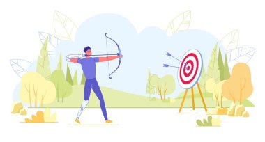 Okçuluk Engelli ya da Amatör Sporcu Eğitiminde.