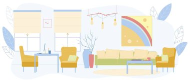 Customer Service Banking Dep Interior Background.