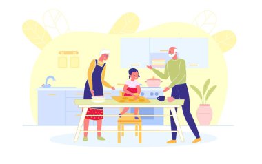 Big Kitchen 'da büyükanne ve büyükbabayla yemek pişirmek..