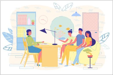 Çocuk Psikologu Ziyaret Eden Çift