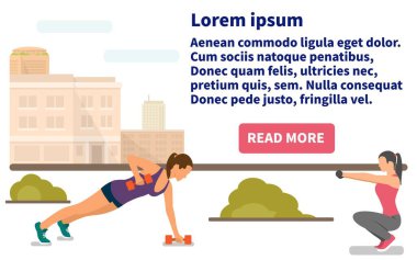 Poster ve Antrenman Şehir Sokaklarında Isınıyor.