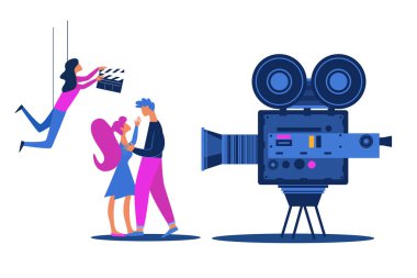 Film Çeken Hollywood Aşk Hikayesi Oyuncuları