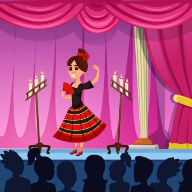 Esmer, Geleneksel İspanyol Dansı Gösterisi