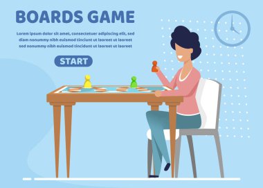 Bilgilendirici Poster Tahta Oyun Harfleri Düz.