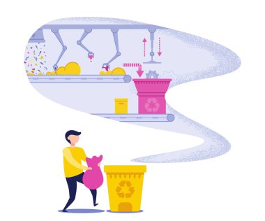 Çocuk Çöp Kutusunda Paket Atma, Sıralama.