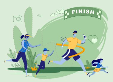 Spor Ailesi Koşu Yarışmasında ya da Maratonda