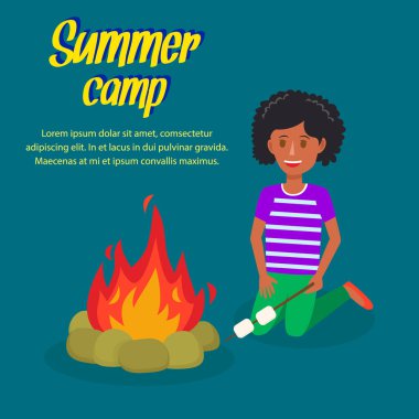 Mektuplu Yaz Kampı Tanıtım Posteri