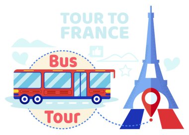 Paris Eyfel Kulesi ve Kızıl Turistik Otobüs, Seyahat