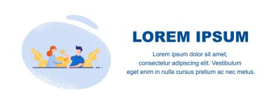 Çocuklar, para biriktirmeyi öğrenin. Reklam Sancakları