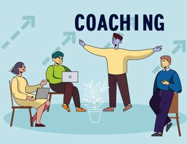 Çizgi Film İnsanlarıyla Koçluk Posteri