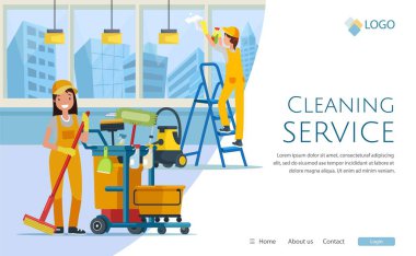 İşçi Web Sitesi Tasarımı ile Temizlik Servisi.