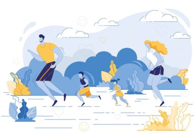 Mutlu Aile Spor Faaliyetleri. Anne, Baba, Çocuklar