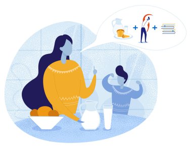 Çizgi film Anne Oğluna Güçlü ve Sağlıklı Olmayı Öğret