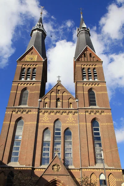 Kyrkan 'Vår Lady obefläckade avlelsen' i Amsterdam, Holland — Stockfoto