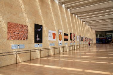 Ben Gurion Uluslararası Havaalanı, Tel Aviv, İsrail. 
