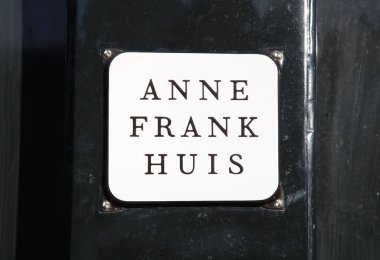 Anne frank evi, amsterdam, Hollanda.