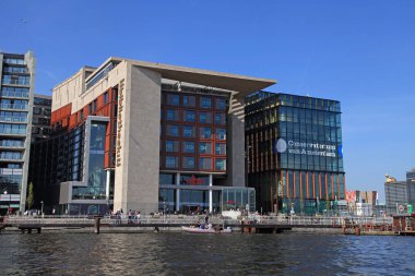 Konservatuarı ve Kütüphane, Amsterdam modern binalar 