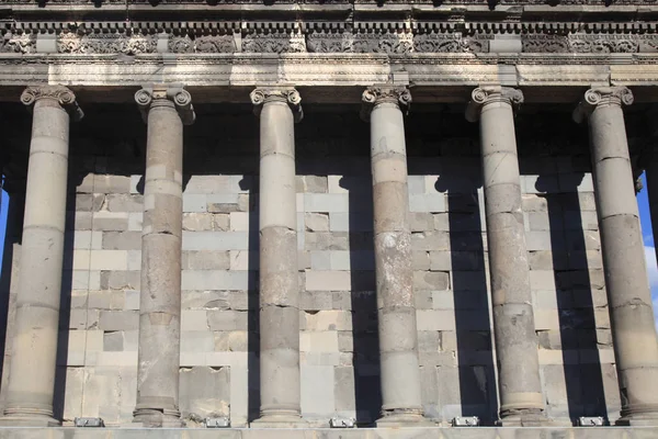 Detalhe das antigas colunas romanas, Armênia — Fotografia de Stock