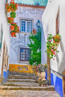 obidos, Portekiz Ortaçağ kasabası
